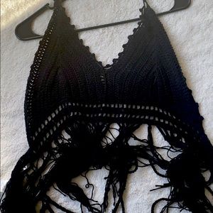 Cute hippie crop top